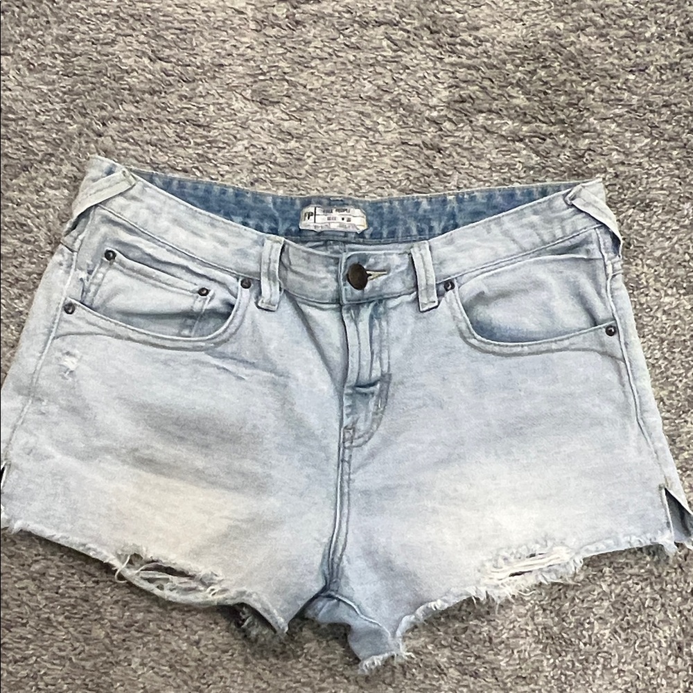 Free People Vintage Denim Cutoff Shorts